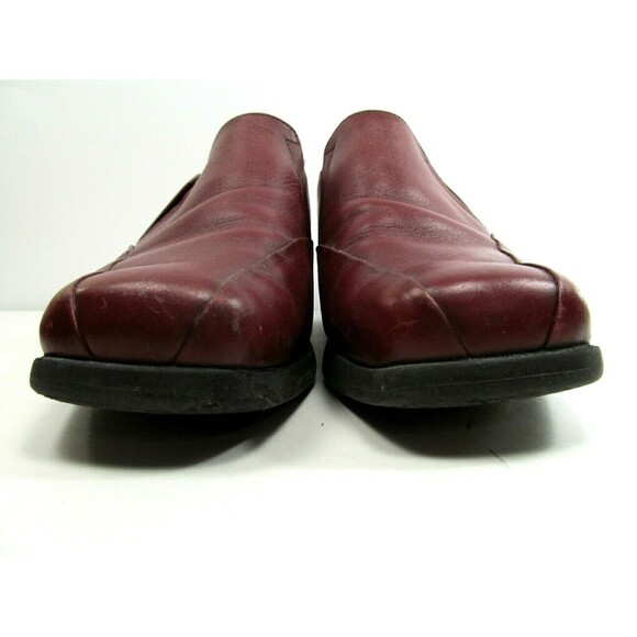 Mephisto Air-Techno Womens Red Leather Comfort Loafers Wedge Heel Size US 8 - Picture 8 of 12